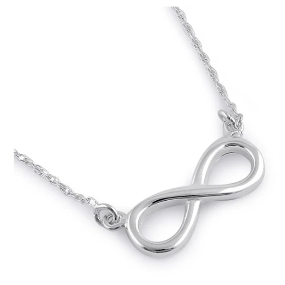 Silver Infinity Necklace